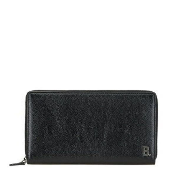 BALENCIAGA long Wallet black leather - Picture 1 of 8